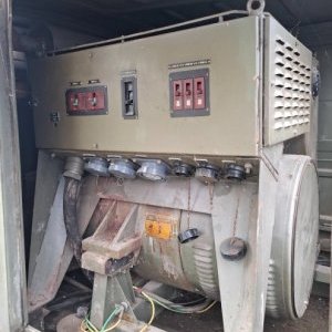 foto 60kW 400V diesel elektro-centrala przyczepa