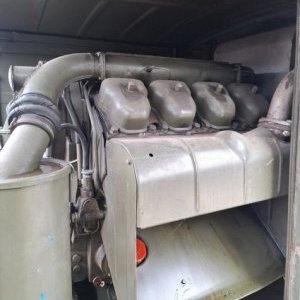 foto 60kW 400V diesel elektro-centrala przyczepa