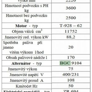 foto 60kW 400V diesel elektro-centrala przyczepa