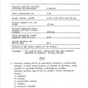 foto 500kg/30-80m winda platforma Stros PP8 (2016 ele.)