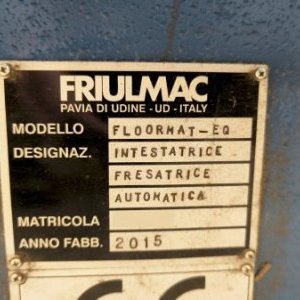 foto piła automat format FRIULMAC Floormat EQ listwy podłogi profile drzewo