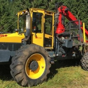 foto 9.6t traktor leśny 6x6 Welte 130 forwarder
