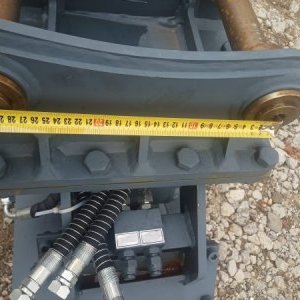 foto 330kg płyta wibracyjna do koparki 4-8t