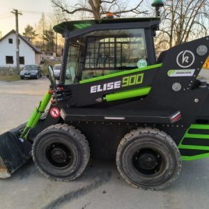 foto jak nowy 5t ele! ladowarka Kovaco Elise 900 +widly