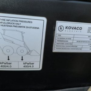 foto jak nowy 5t ele! ladowarka Kovaco Elise 900 +widly