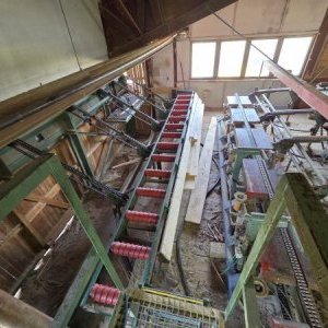 foto drewno pila 40-50m3/dzień linie G710 G560 komplet