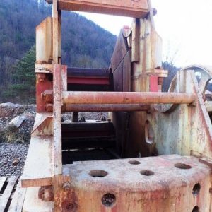 foto szczęk 145t rozdrabniacz 405-860t/h zdemontowane!
