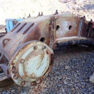 foto szczęk 145t rozdrabniacz 405-860t/h zdemontowane!