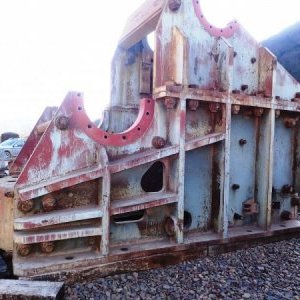 foto szczęk 145t rozdrabniacz 405-860t/h zdemontowane!