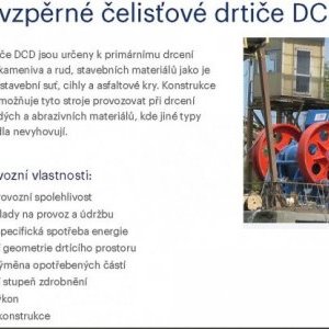 foto szczęk 145t rozdrabniacz 405-860t/h zdemontowane!