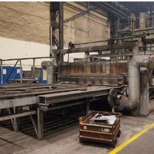 foto 34t piec gaz komorowa 1.000kW 35.7MJ/m3 2.4t/h 90kPa 3.5x3.2m przemysł inżynieria