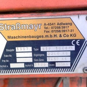 foto niekompletna przyczepa asfaltowa Patchmatic