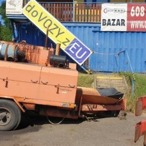 foto niekompletna przyczepa asfaltowa Patchmatic