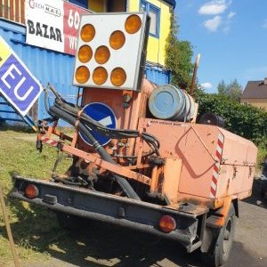 foto niekompletna przyczepa asfaltowa Patchmatic