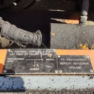 foto niekompletna przyczepa asfaltowa Patchmatic