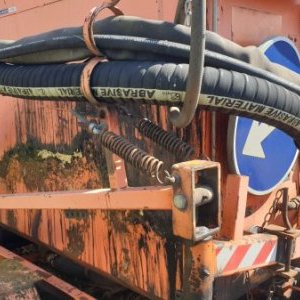 foto niekompletna przyczepa asfaltowa Patchmatic