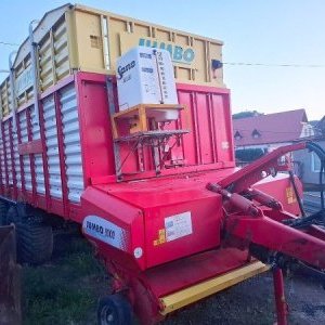 foto 46.5m3 karmienie agro pryczepa tandem Pöttinger Jumbo 8000