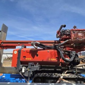 foto jak nowa 5t wiertnica max150m ca200mm lub powietrze Adler B75