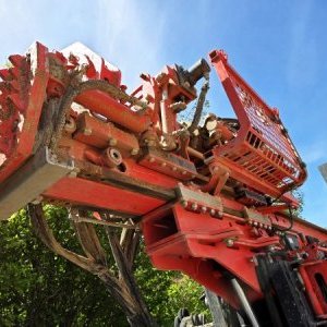 foto jak nowa 5t wiertnica max150m ca200mm lub powietrze Adler B75