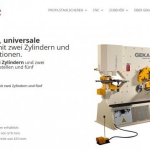 foto GWARANCJA! metal nożyczki GEKA Hydracrop 165/300 SD