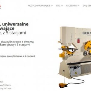 foto GWARANCJA! metal nożyczki GEKA Hydracrop 165/300 SD