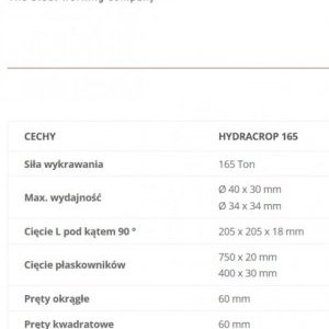 foto GWARANCJA! metal nożyczki GEKA Hydracrop 165/300 SD