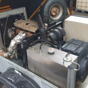 foto 400V agregat diesel przyczepa platniczki