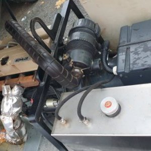 foto 400V agregat diesel przyczepa platniczki