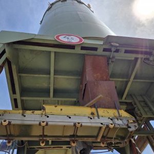 foto 9m silo stal 140m3/18t zbiornik 20/38t trociny zrębki pulpa drzewna zysterna biomasa