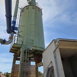 foto 9m silo stal 140m3/18t zbiornik 20/38t trociny zrębki pulpa drzewna zysterna biomasa