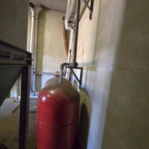 foto 110kW Kociol biomase Gemos KWH urzadzenie grzewcze zrebki trociny masa kotłownia