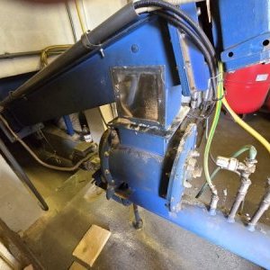 foto 110kW Kociol biomase Gemos KWH urzadzenie grzewcze zrebki trociny masa kotłownia