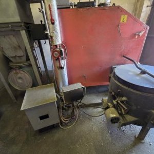 foto 110kW Kociol biomase Gemos KWH urzadzenie grzewcze zrebki trociny masa kotłownia